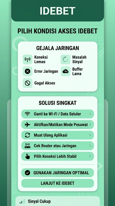 Alternatif Akses Idebet di Android Indonesia