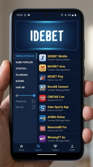 idebet | Temukan Aplikasi Populer & Kanal Uji Terbaik