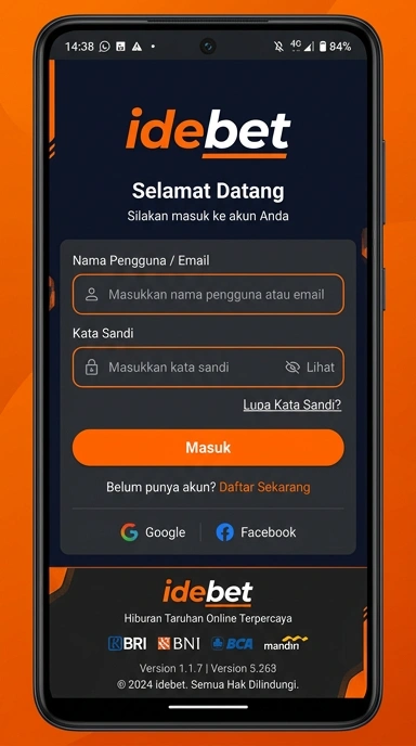 Panduan Masuk Akun Idebet untuk Pengguna Android